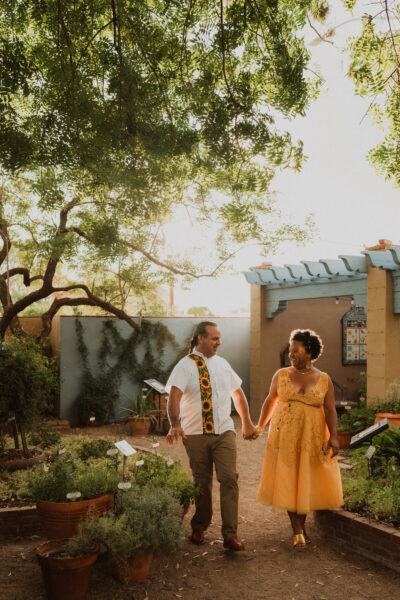 Photograph of a wedding ceremony