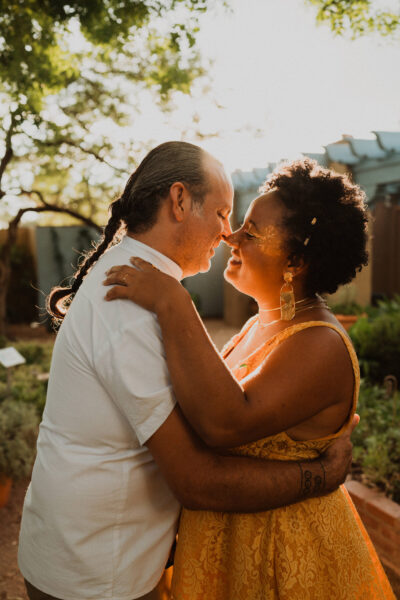 Photograph of a wedding ceremony