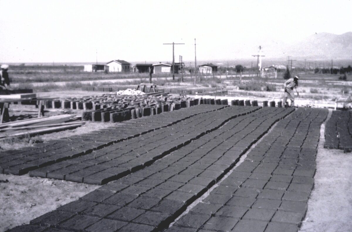 Black and white photograph