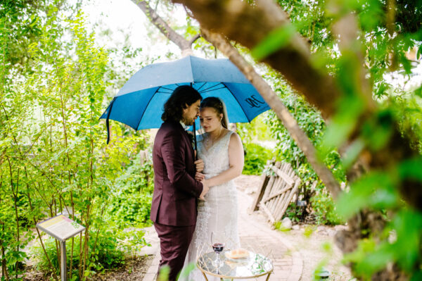 Photograph of a wedding ceremony