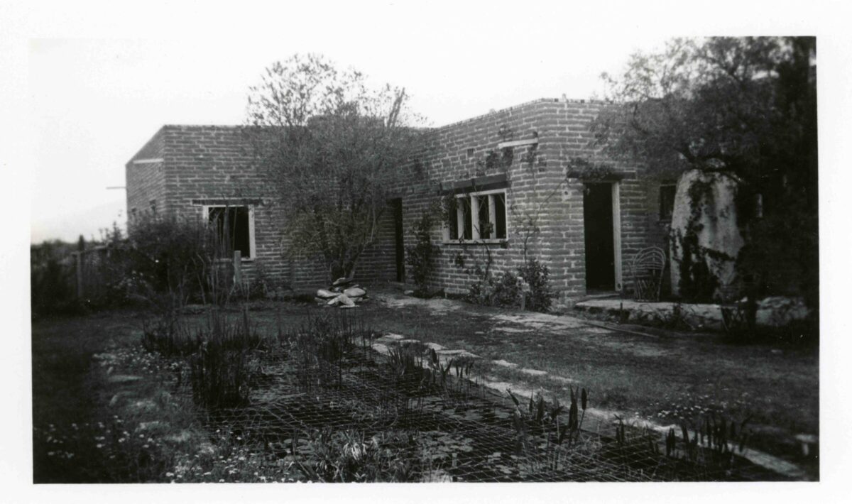 Photograph of brick building