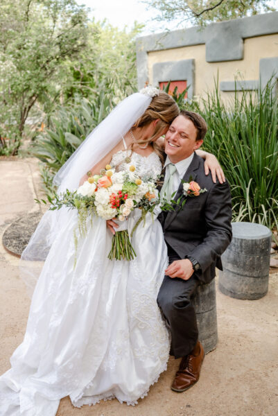 Photograph of a wedding ceremony