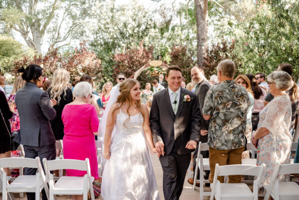 Photograph of a wedding ceremony