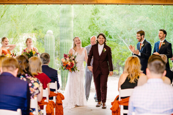 Photograph of a wedding ceremony