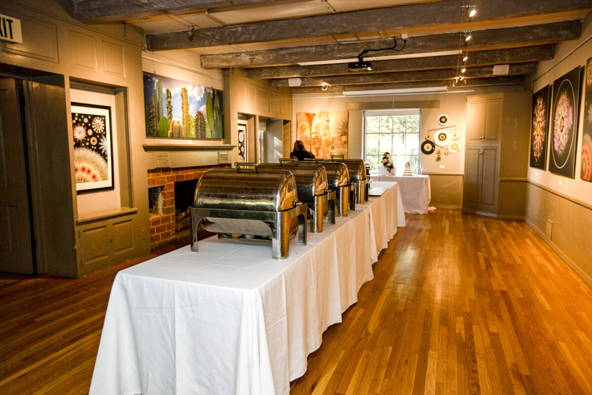 Event catering setup