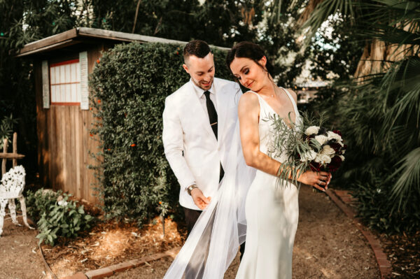 Photograph of a wedding ceremony